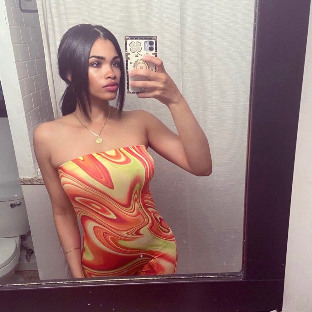 Fashion Nova Multicolor Jumpsuit